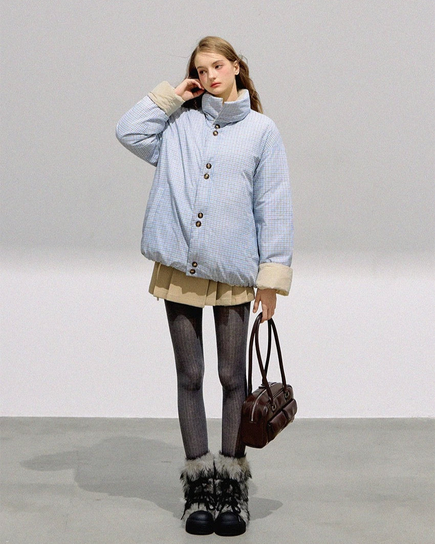 reversible macaron down jacket RI1353