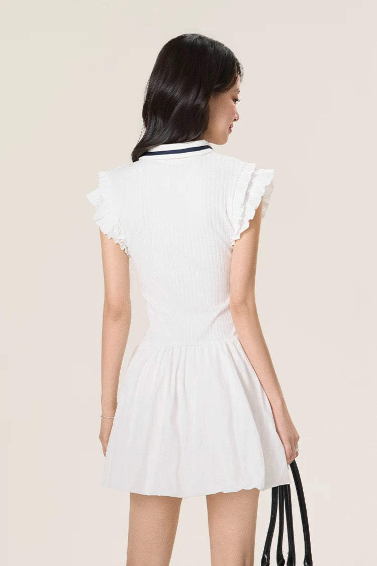 line ribbon white one-piece RI1236