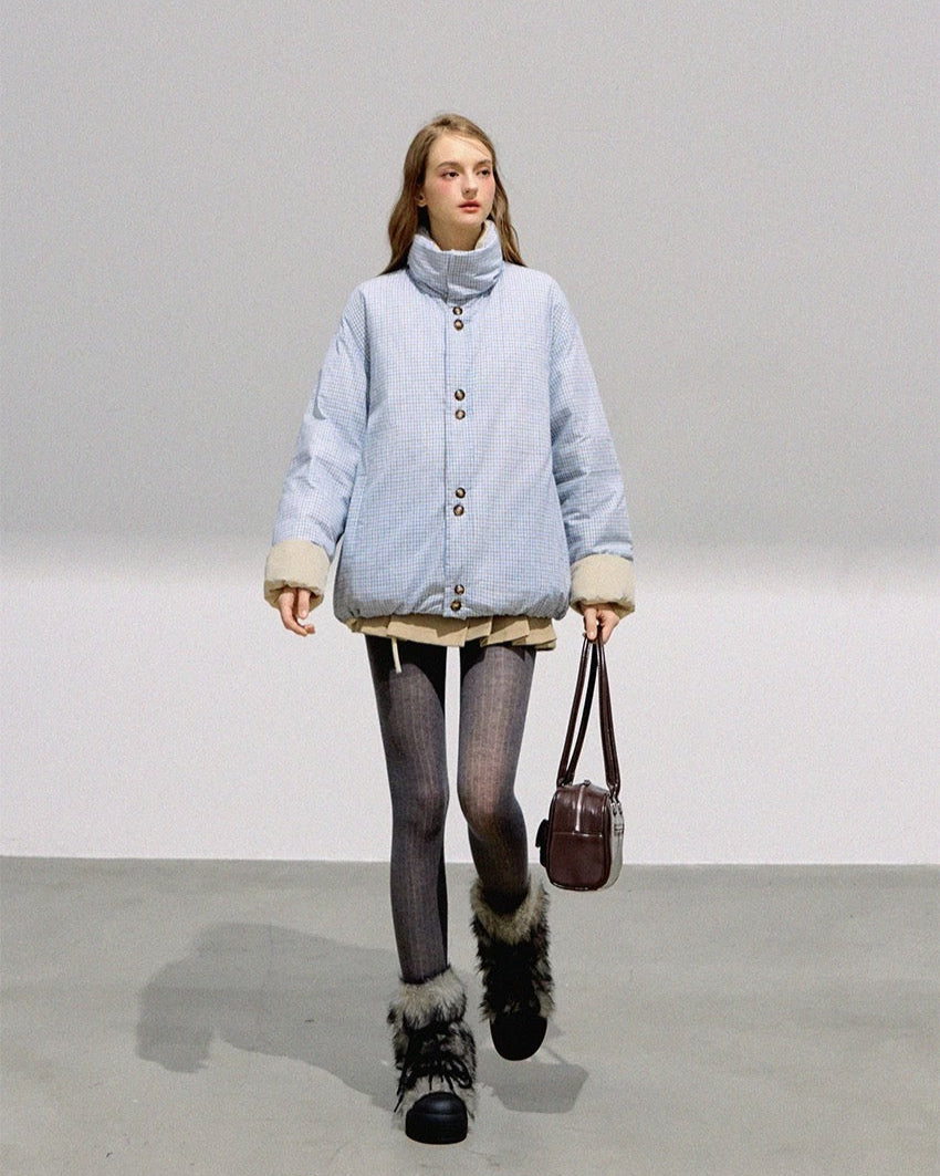 reversible macaron down jacket RI1353