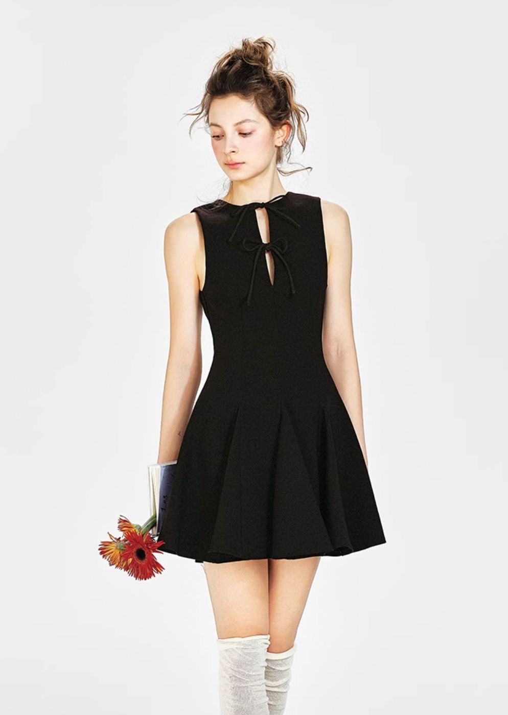 black girly one-piece RI1146