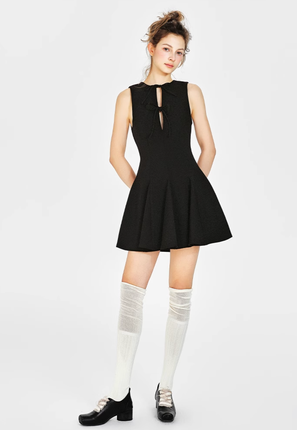 black girly one-piece RI1146