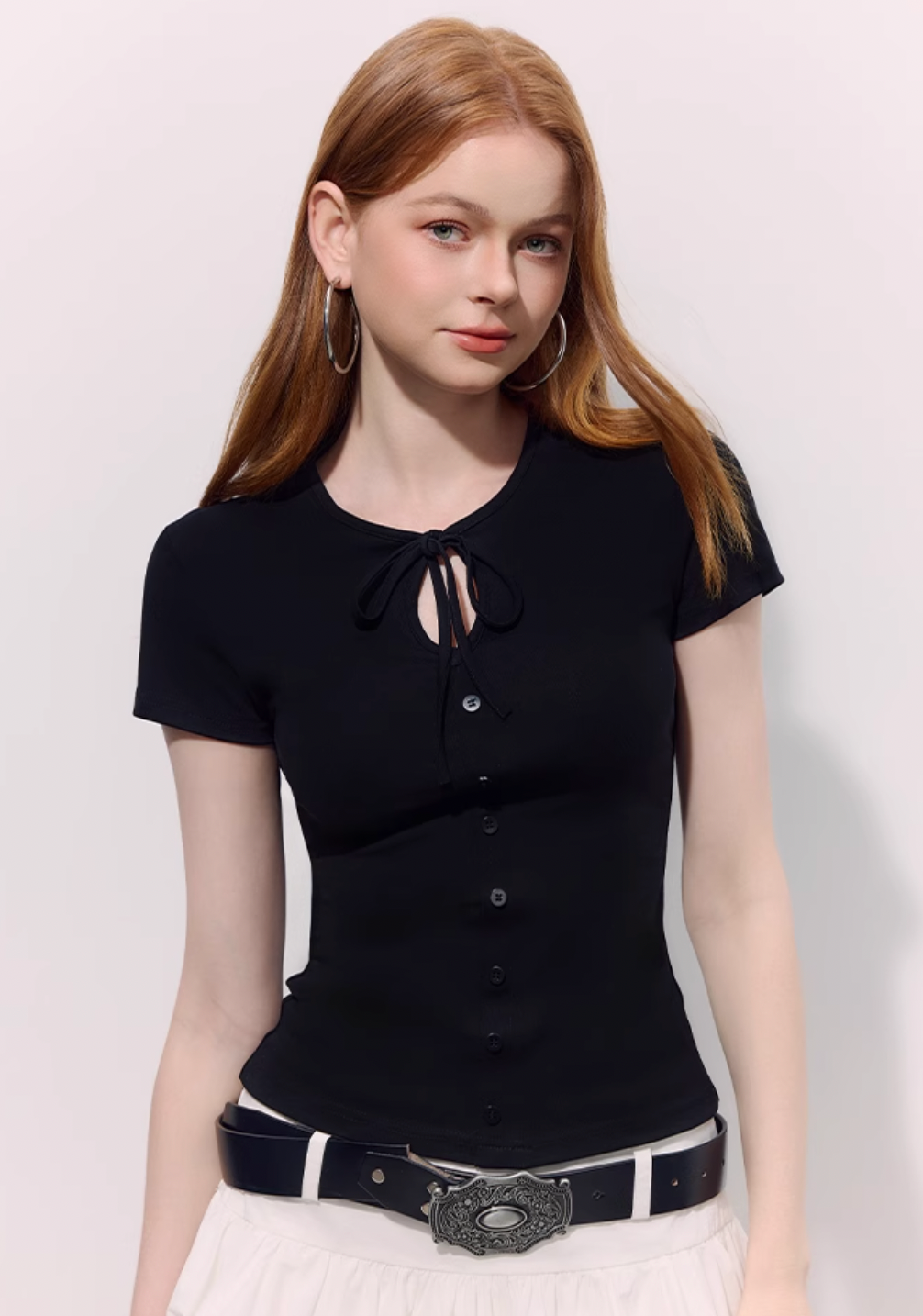 front ribbon round tops RI1228