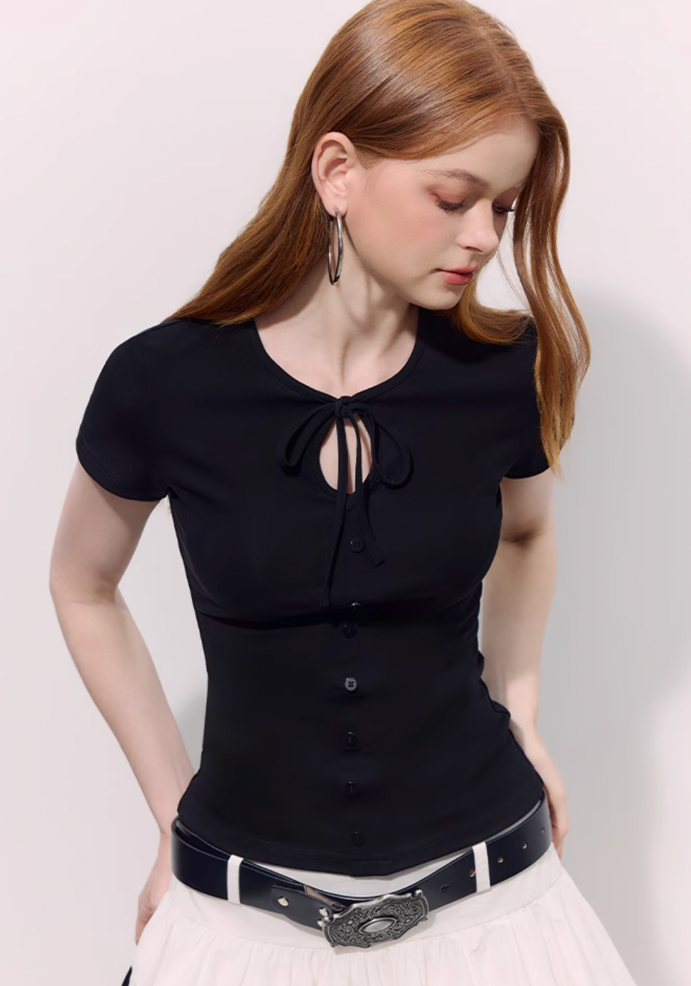 front ribbon round tops RI1228