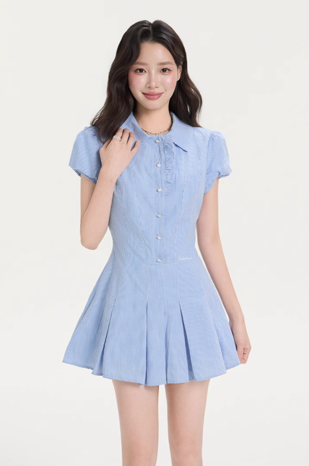 puff sleeve lovely one-piece RI1255