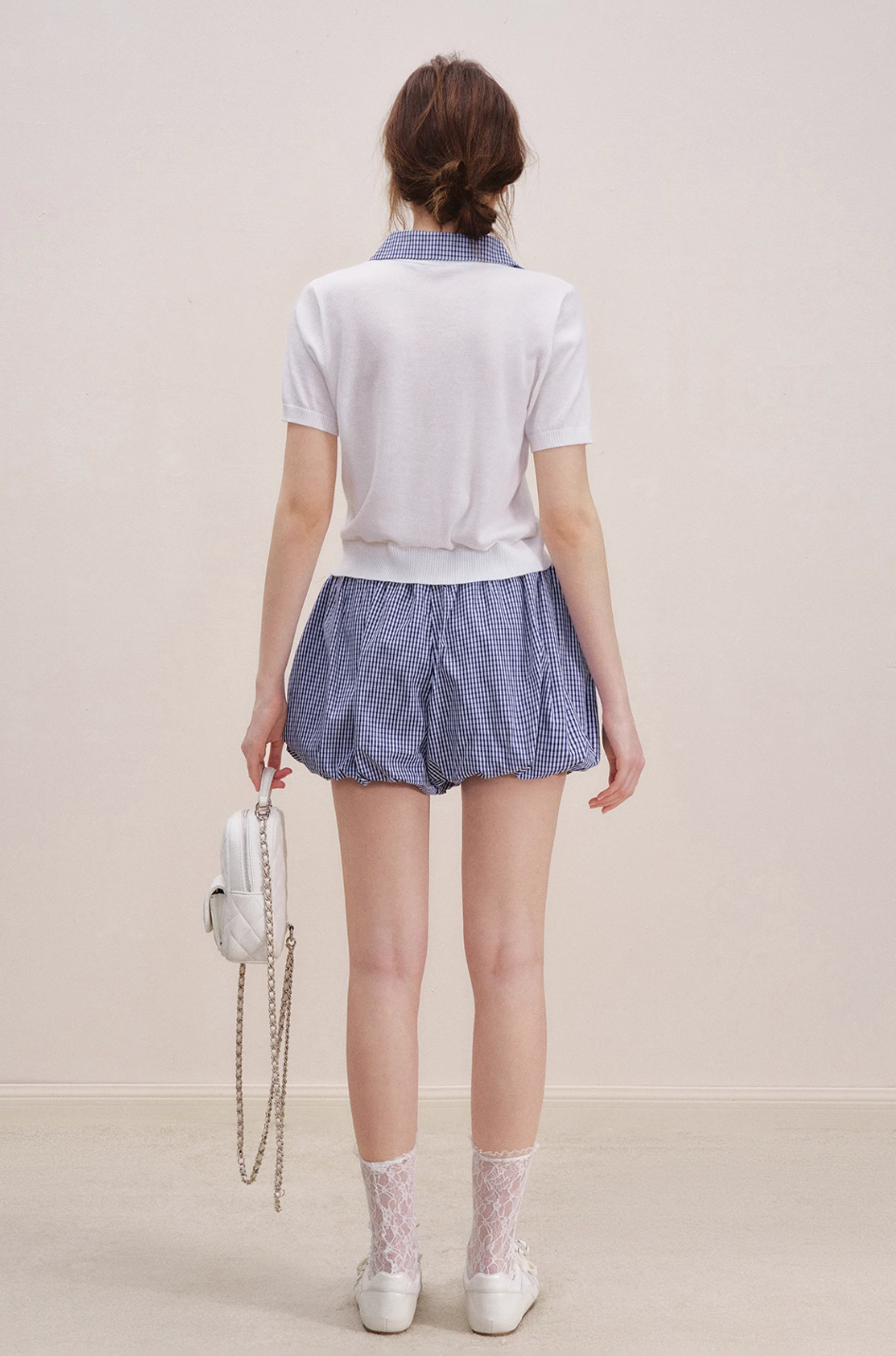 check curler white tops RI1250