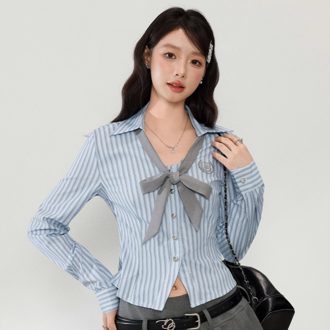stripe fit shirt RI1293