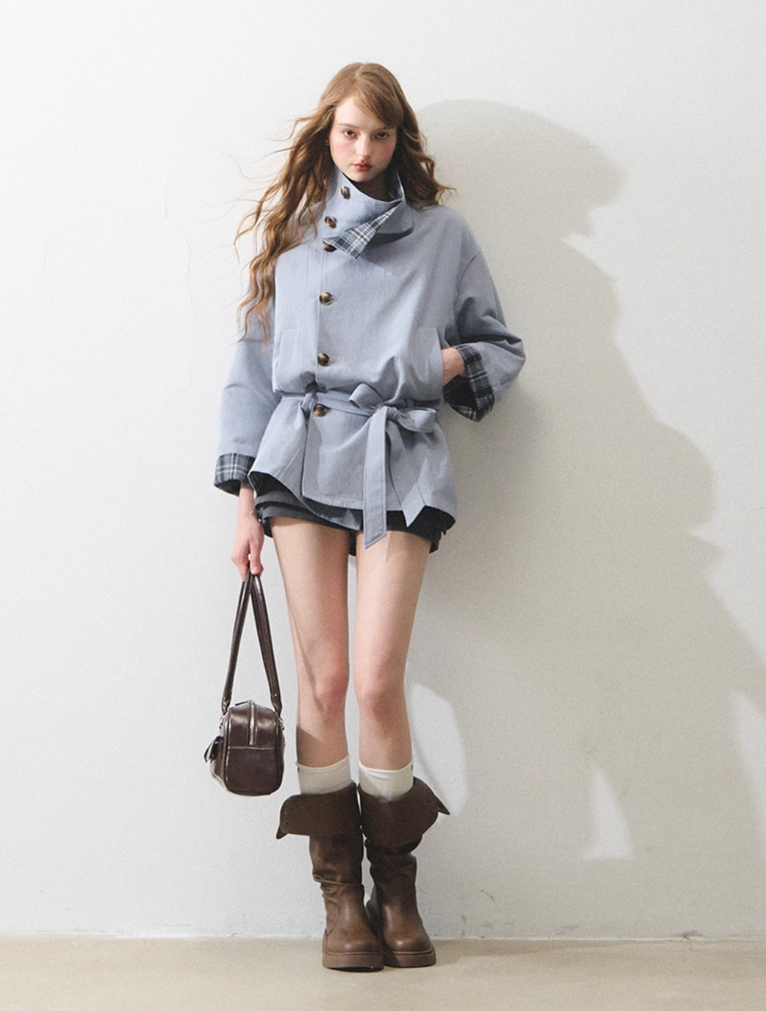 reversible blue coat RI1297