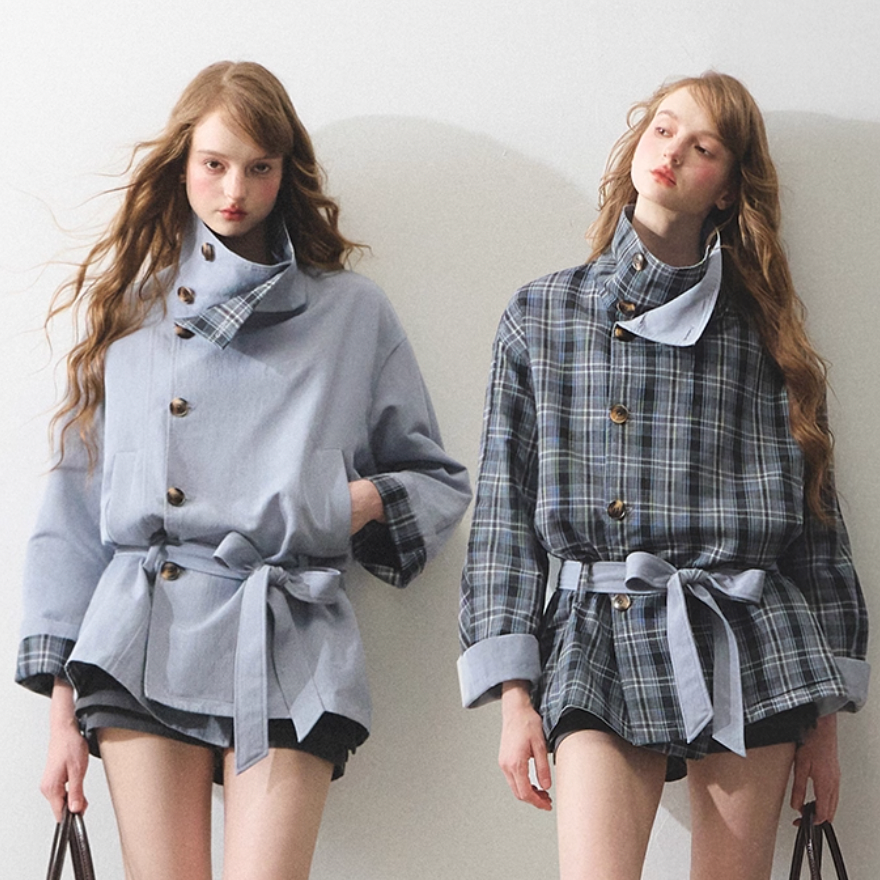 reversible blue coat RI1297