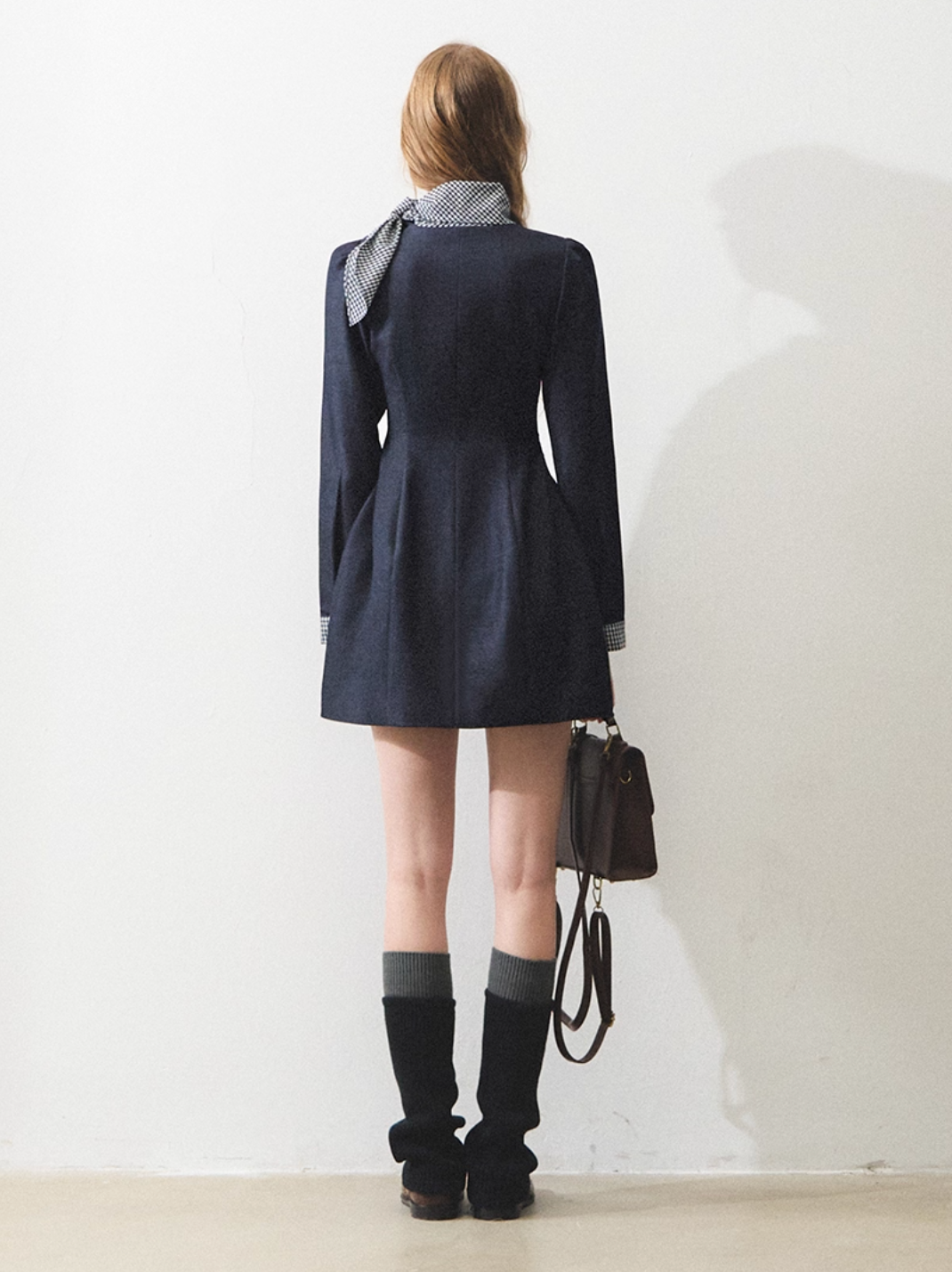 high neck point one-piece RI1342