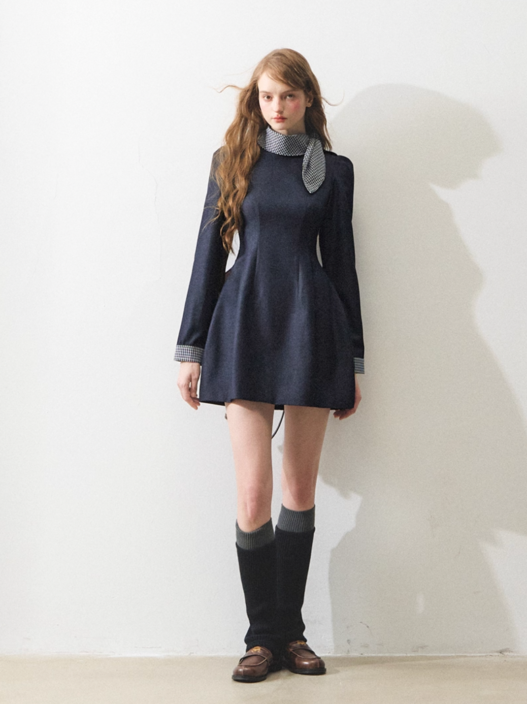 high neck point one-piece RI1342