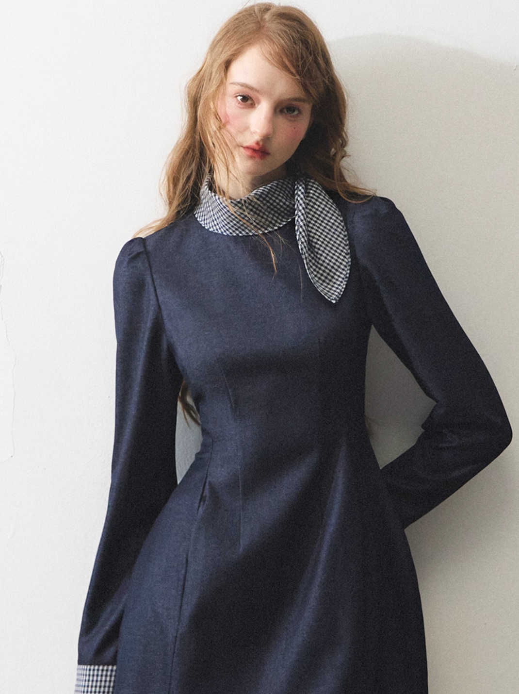 high neck point one-piece RI1342