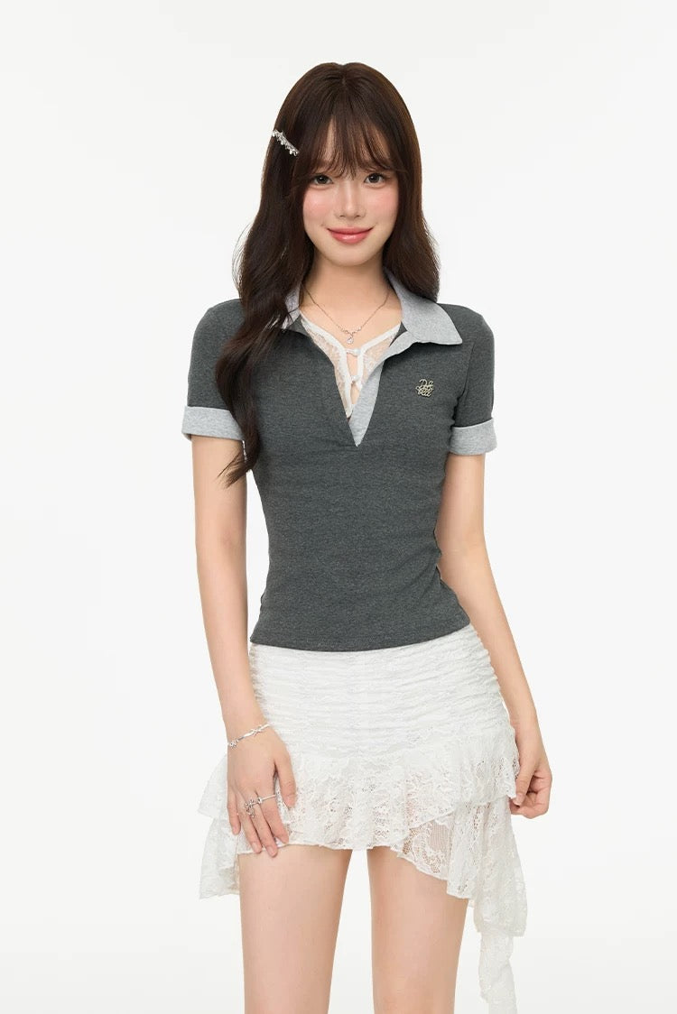 lace mood docking tops RI1240