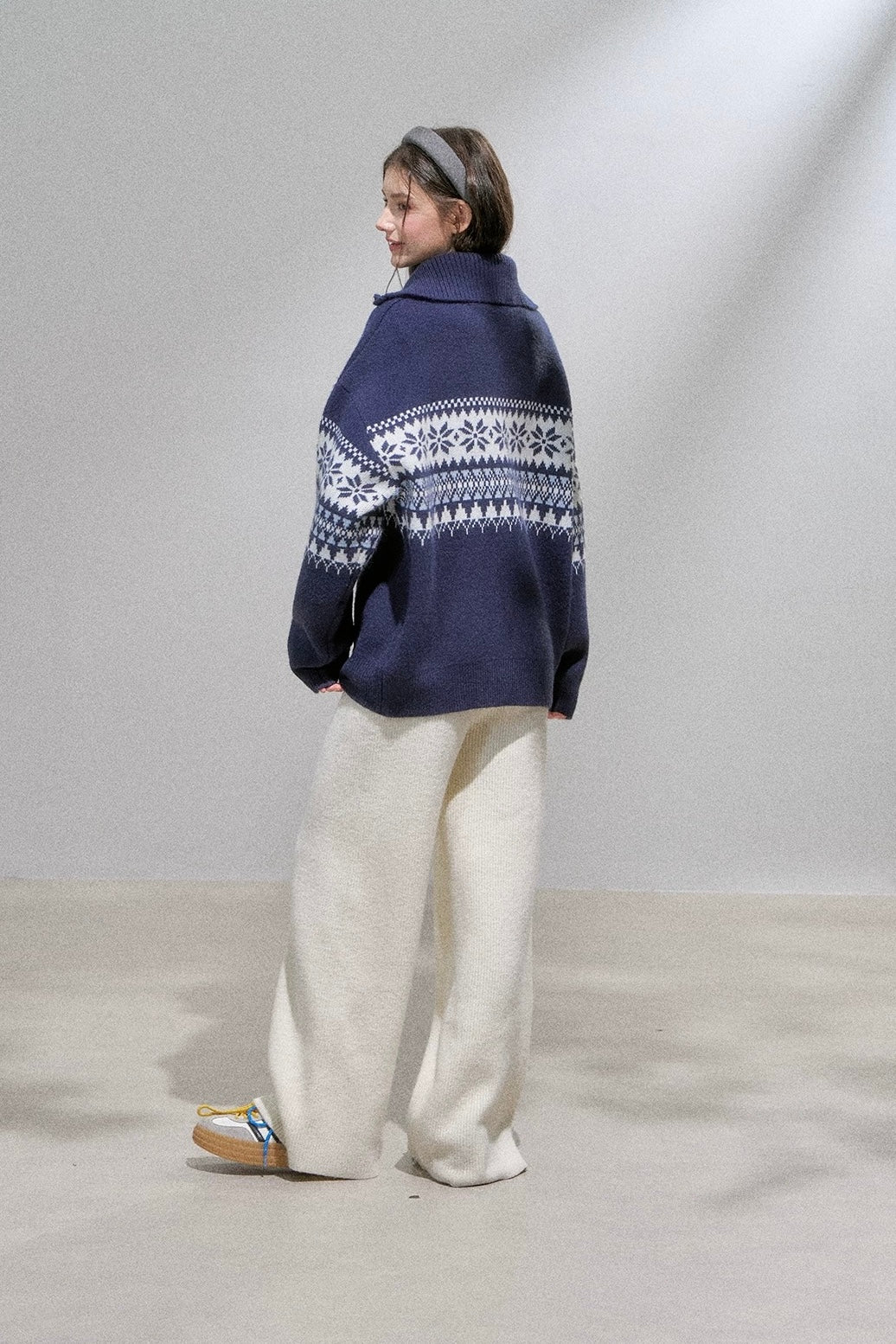 curler mood Knit tops RI1369