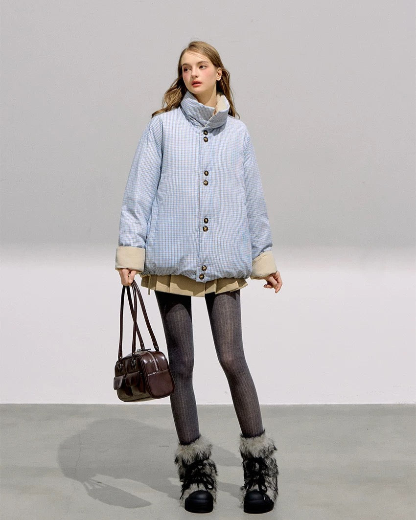 reversible macaron down jacket RI1353