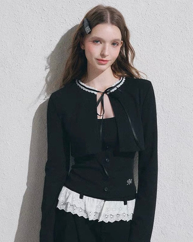 pre oder】short ribbon tops & camisole RI1473 – ria