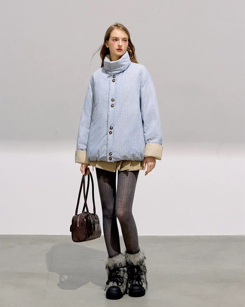 reversible macaron down jacket RI1353