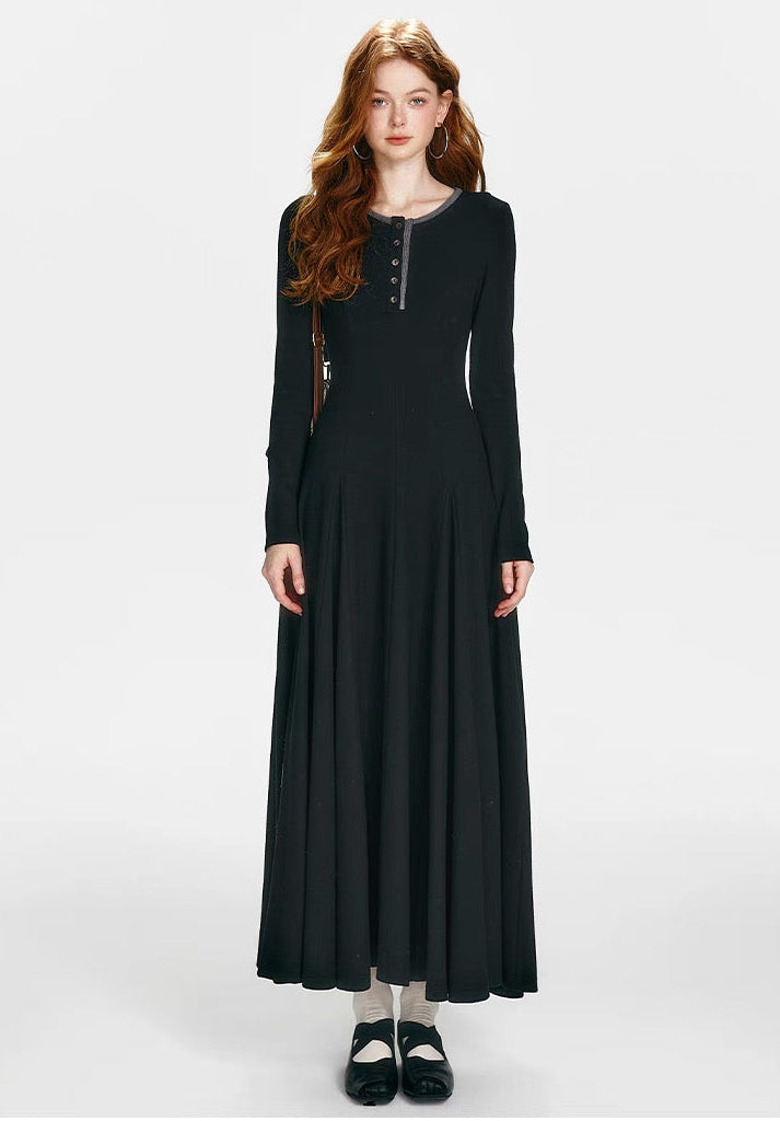 long black one-piece RI1354