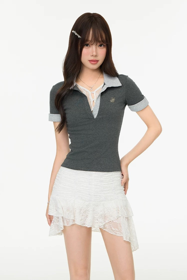 lace mood docking tops RI1240