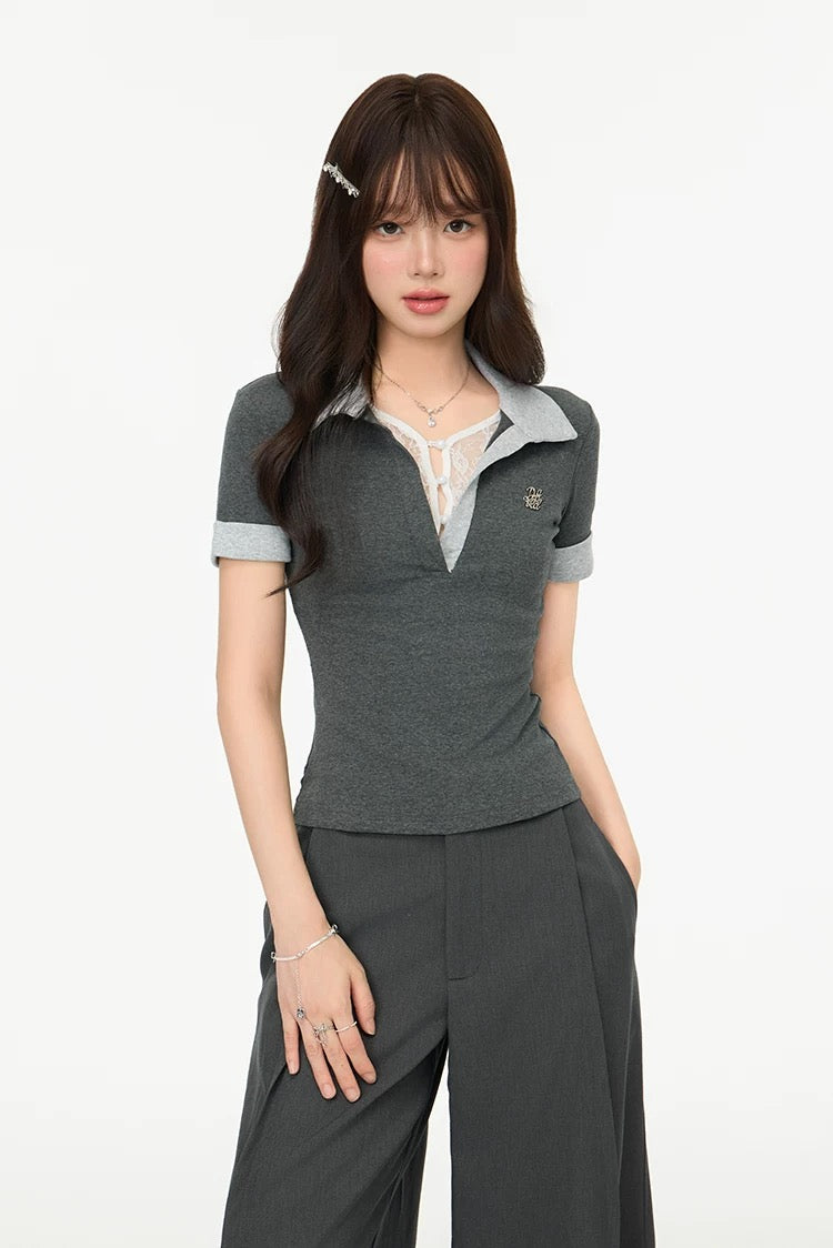 lace mood docking tops RI1240