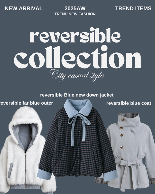 🩵【保存版】この冬、絶対かわいい♡「miu系リバーシブルアウター」特集