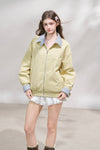 reversible casual mood yellow jacket RI1374
