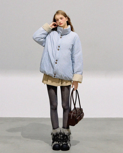 reversible macaron down jacket RI1353