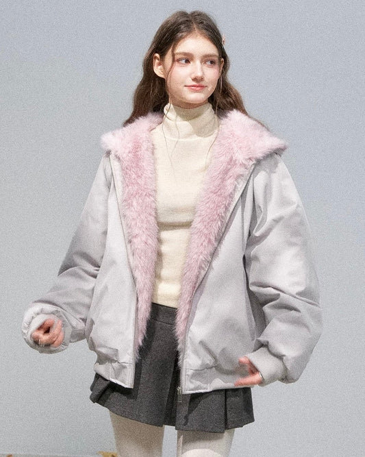 pink far point jacket RI1381