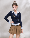 line point navy tops RI1566