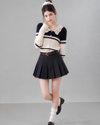 line point girly tops RI1526