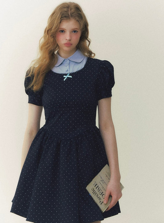 dot point girly one-piece RI1410