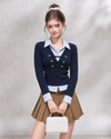 line point navy tops RI1566