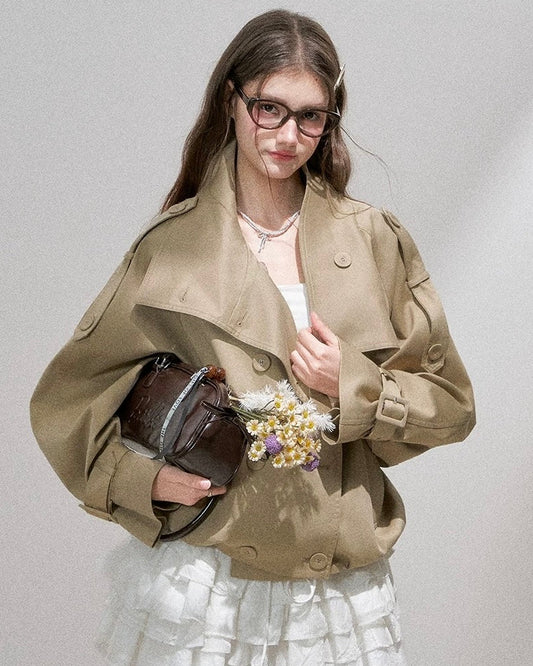 stylish mood trench coat RI1391