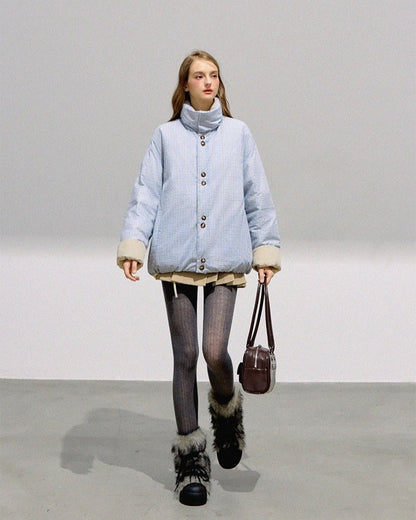 reversible macaron down jacket RI1353