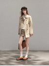 【pre oder】stylish city mood reversible coat RI1543