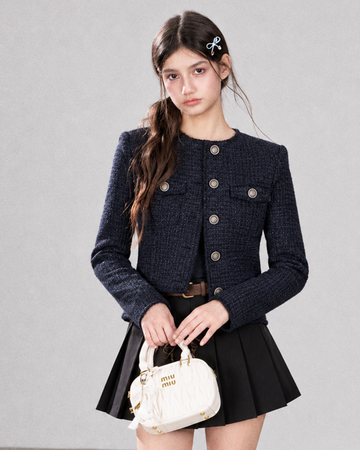 navy luxury jacket RI1590