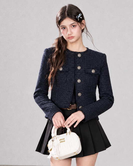 navy luxury jacket RI1590
