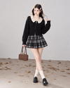 curler point black zip tops RI1599