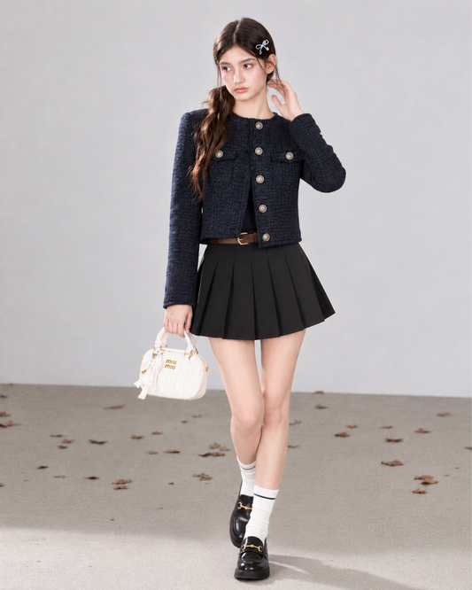 navy luxury jacket RI1590