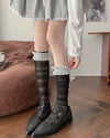 ribbon point girly socks RI1498