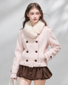 far point pink coat RI1605