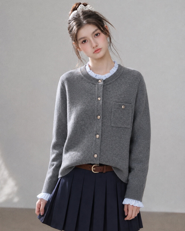 blue frill point tops RI1516