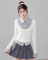 frill center mood tops RI1525