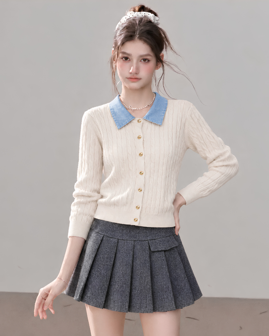 curler point gold botann ivory tops RI1563