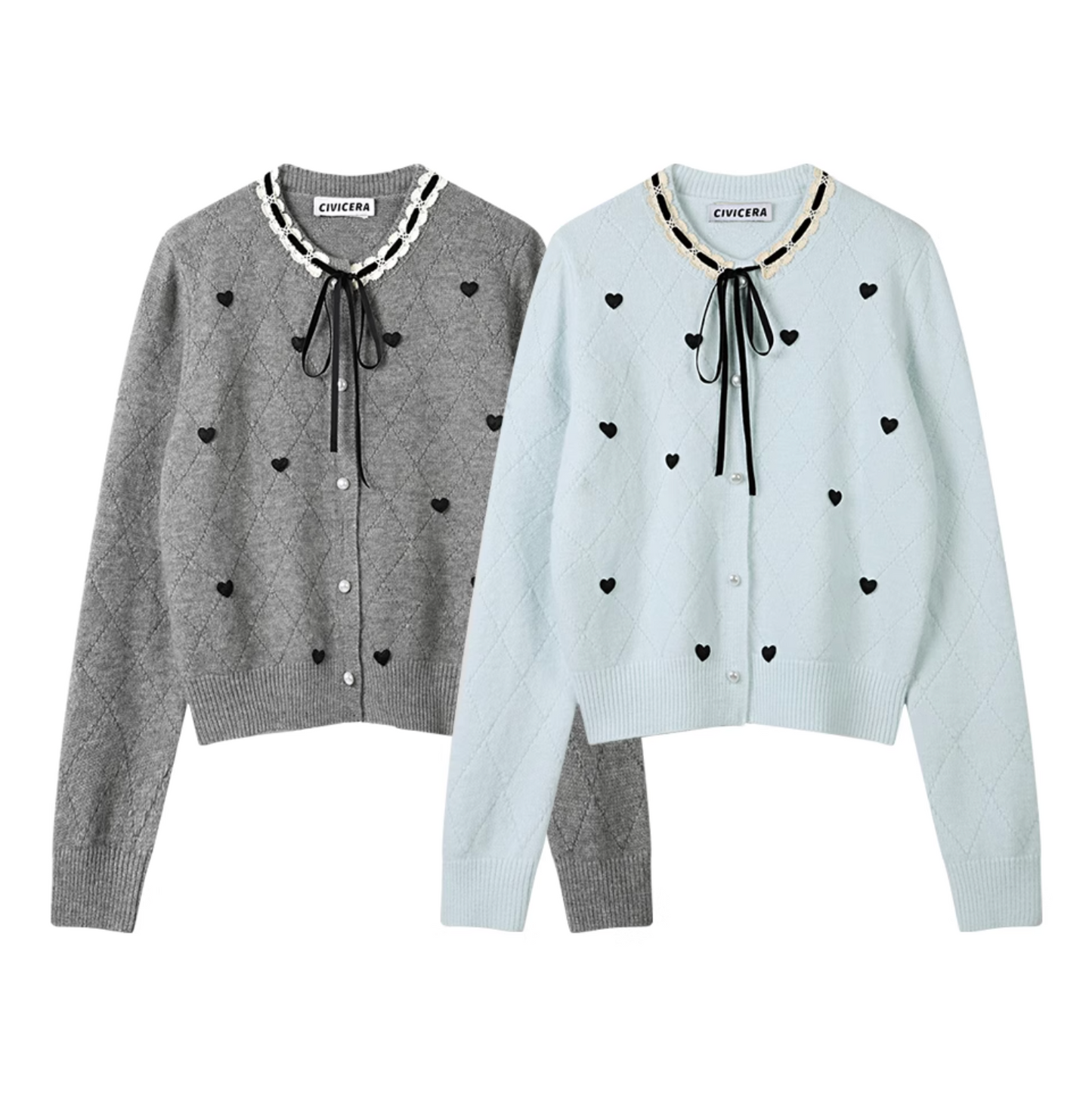 heart point cardigan RI1047