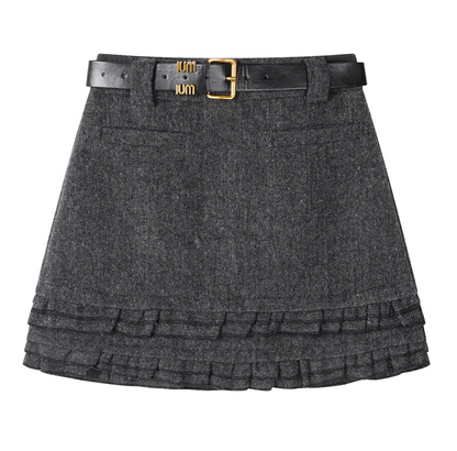 double frill skirt RI1067 – ria double frill skirt RI1067 – ria