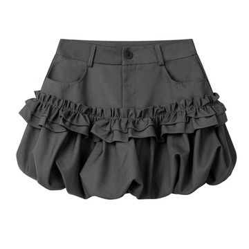 balloon frill skirt RI1084