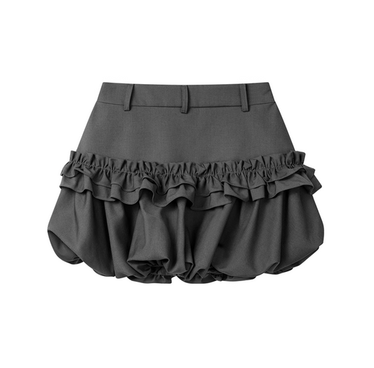 balloon frill skirt RI1084
