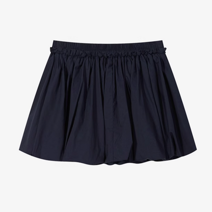 balloon navy skirt RI1127