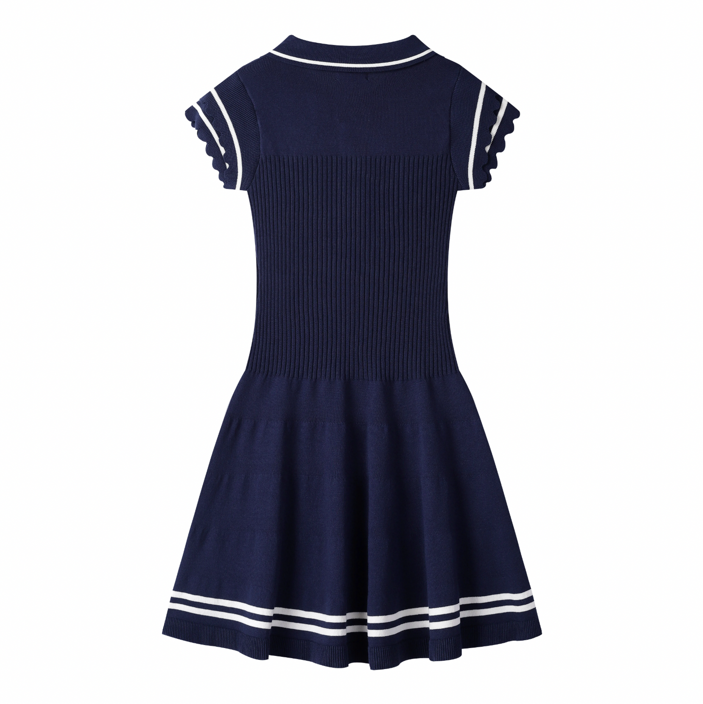 line ribbon girly blue one-piece RI1199