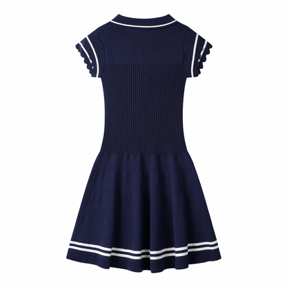 line ribbon girly blue one-piece RI1199